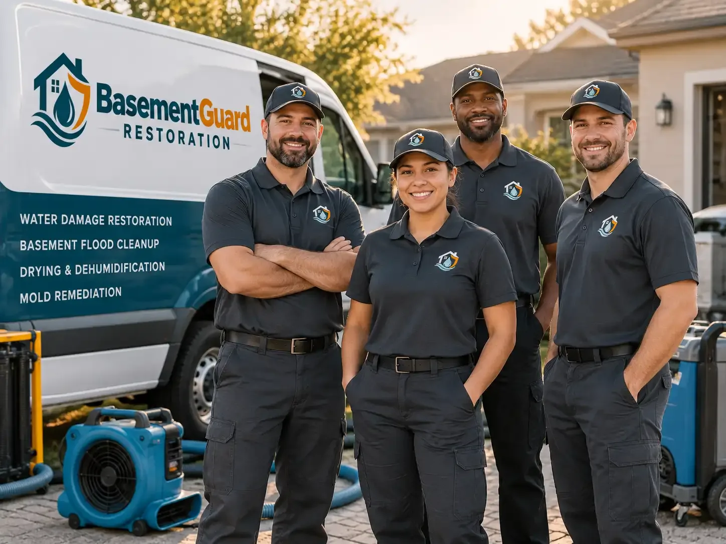 Basement Water Damage Restoration company in Morral, OH
